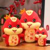 New Chinese Lunar Year Snake Plush Toy Pendant Mascot Ornament Stuffed Gift Doll