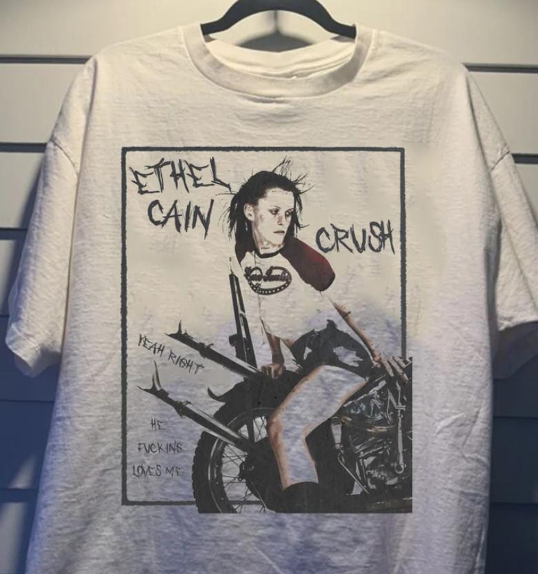 Ethel Cain Merch Shirt Retro Ethel Cain Graphic Retro 90S Ethel Cain Fan Gift Unisex T-Shirt XXXXL