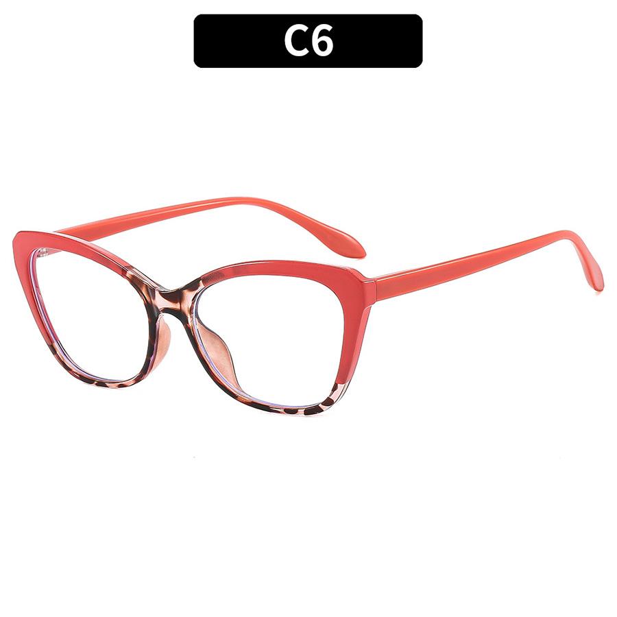 Classic Anti-Blue Light Computer Eye Glasses Frames Men Women Vintage Square Plastic Cat Eye Glasses Frame Eyewear