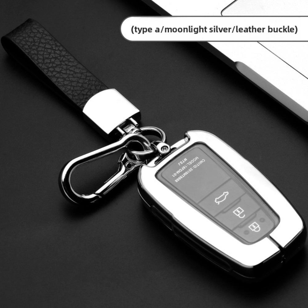 Premium Key Case for Toyota Camry RAV4 Corolla CHR Highlander Levin Keychain Holder