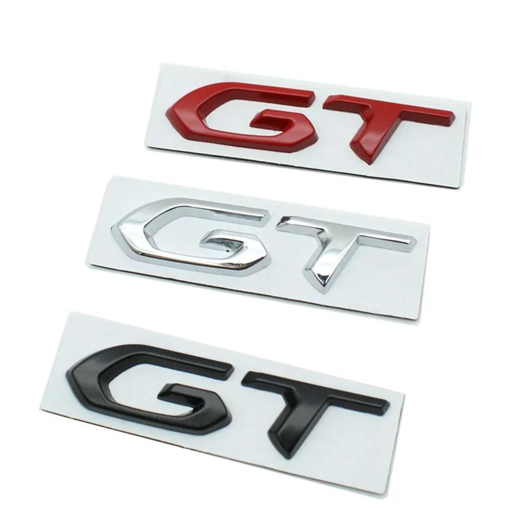 AQXYWIU (Small Shop) 3D Metal GT Logo GT Line Emblem