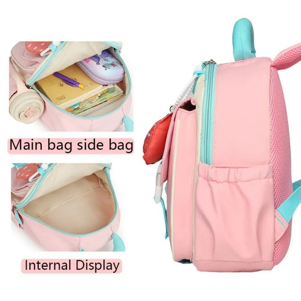 Adjustable Straps Kindergarten School Bag Waterproof Children's Backpacks  Children