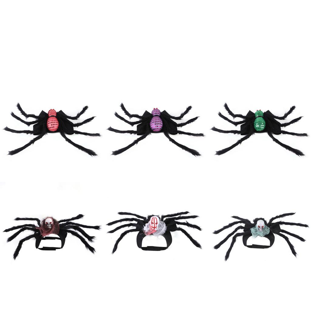Cat SpiderCostume Photography Outfit Small Medium Dog Halloween Novelty Costume