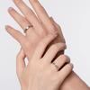 Cat Diary Couple Rings: New Style, Light Luxury, Adjustable Heart Cartoon Design for Girly Personality