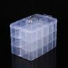 3 Tiers Transparent Plastic Makeup Organizer Jewelry Storage Box Removable Storage Case Toys Organizer Finishing Box