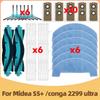 Compatible For Midea S5 Plus / Conga 2299 Ultra Home X-Treme Genesis Robot Vaccum Parts Main Side Brush Mop Dust Bag Filter