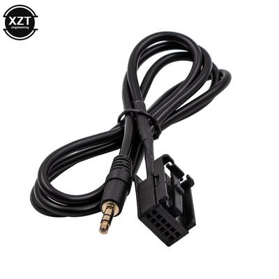 CD 6000 3.5mm AUX Audio Input Adapter Connection Cable For Ford Fiesta Fusion Transit Car 3.5mm Jack Plug