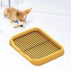 Detachable Dog Potty Tray with Mesh Grids And Pee Pad Holder for Indoor Use
