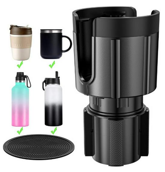2-in-1 Multi-functional Car Cup Phone & Drink Holder Stand