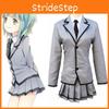 Premium Kaede Kayano School Student Uniform Cosplay Costume And Beautiful Wig Set