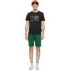 HUGO BOSS T-Shirts Men's Black Crew Neck Moderate Straight Fit 50485064-001