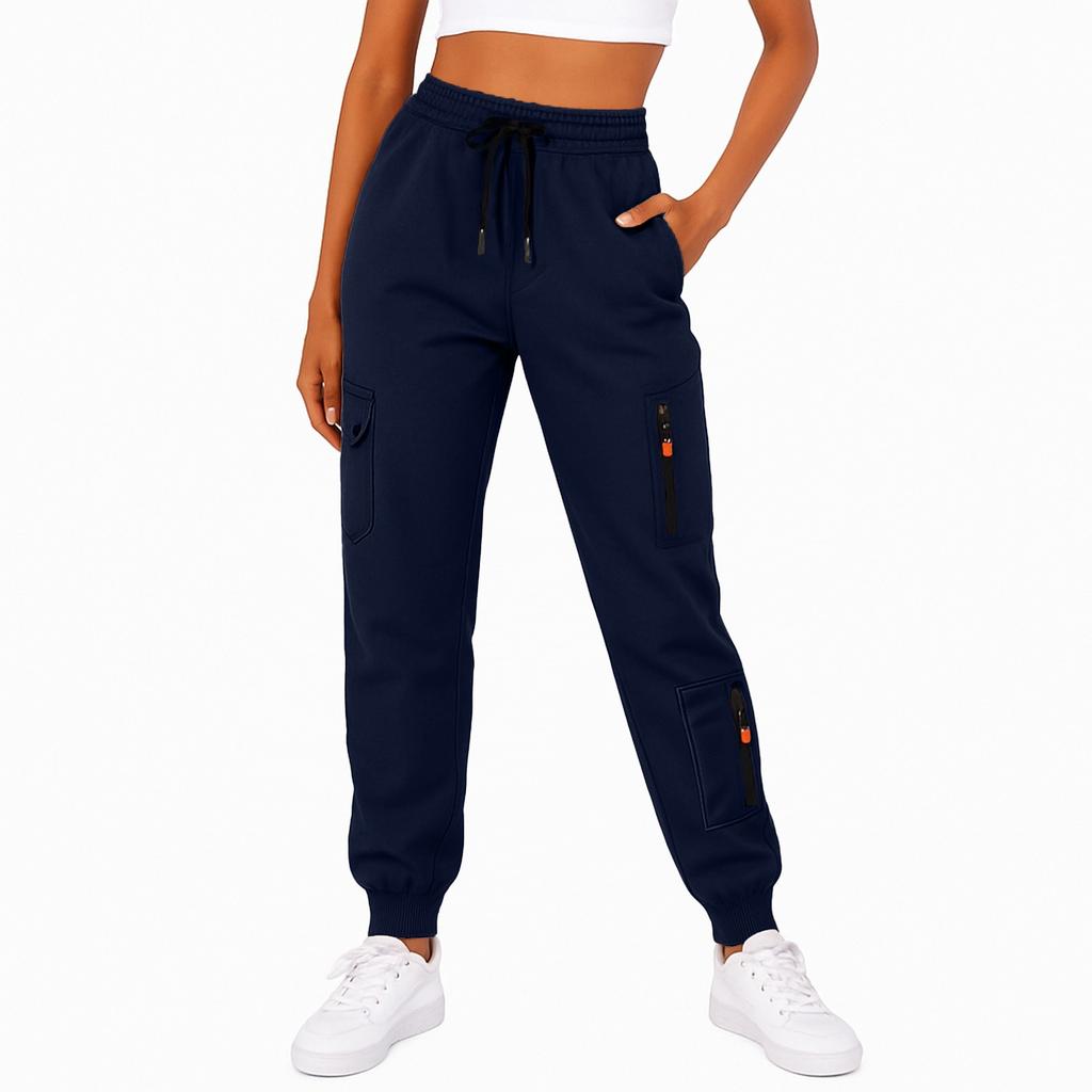 Women's  Sweatpants Fall High Waisted  Pants Drawstring Workout Joggers With Pockets