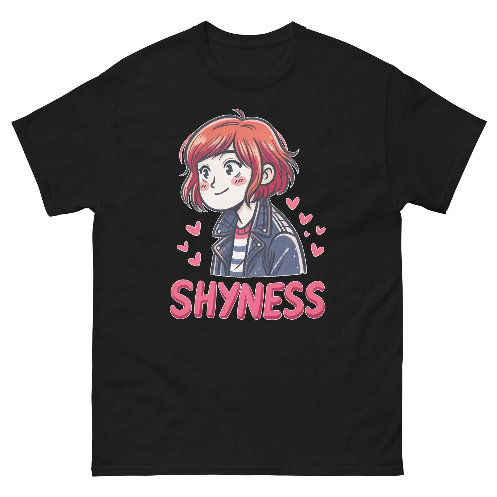 Shyness Emotion Illustration Bright Vibe T-Shirt XL