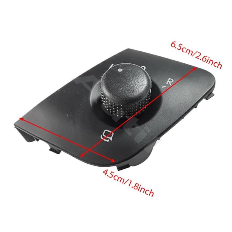 Rear View Mirror Adjust Switch Knob Folding Function for Seat Ibiza 2008-2017 Side Mirror Control Button 6J1959565 Accessories Relays 5