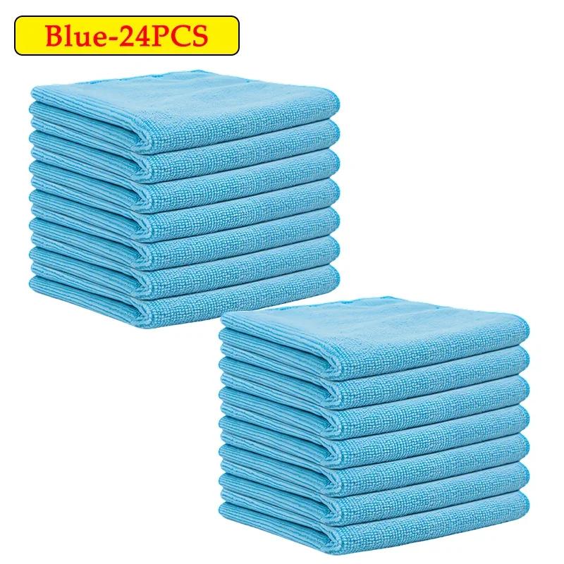 Microfiber Towels Car Wash Drying Polishing Cloth Household Cleaning Kit Detailing Streak Free Lintless Home Cleaning