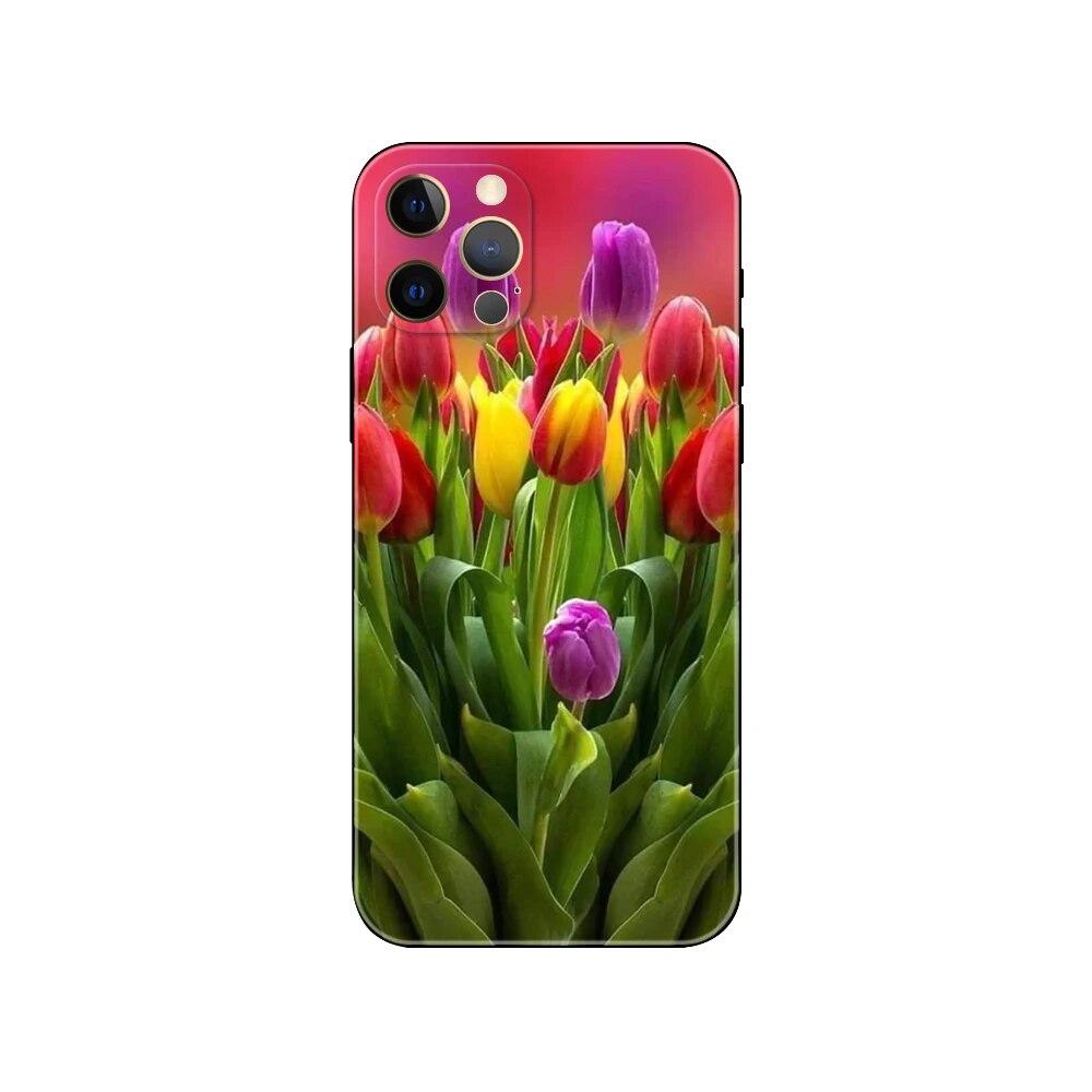 Pouzdro na telefon Tulip pro iPhone Samsung Galaxy Redmi Xiaomi Oppo OnePlus Note SA 7 8 9 10 11 12 13 14 20 21 22 23 53 54 Pro Max Plus Ultra TPU Soft