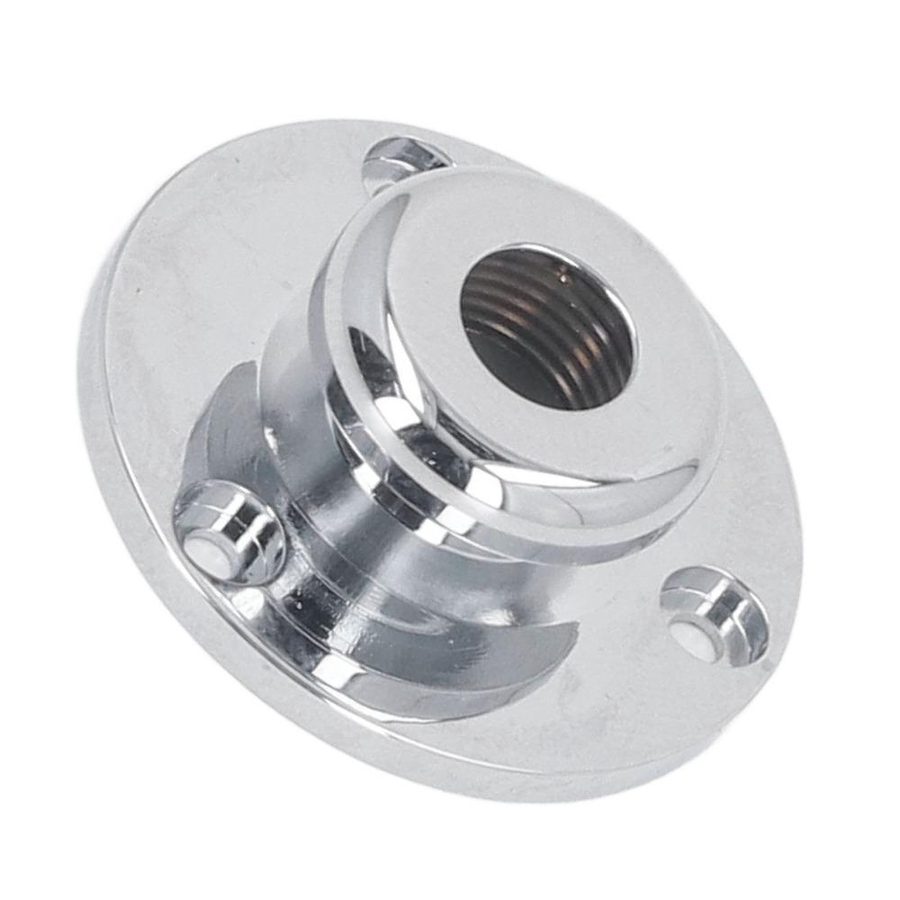 Silver Guitar Endpin Jack Metal End Pin Screw Kit Premium Strap Button Connector For Guitar