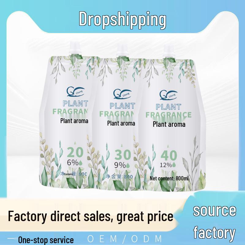 

Salon Aromatic Gentle Hair Bleach with No-Irritation Hydrogen Peroxide Cherry Blossom Developer 800ml [12%]