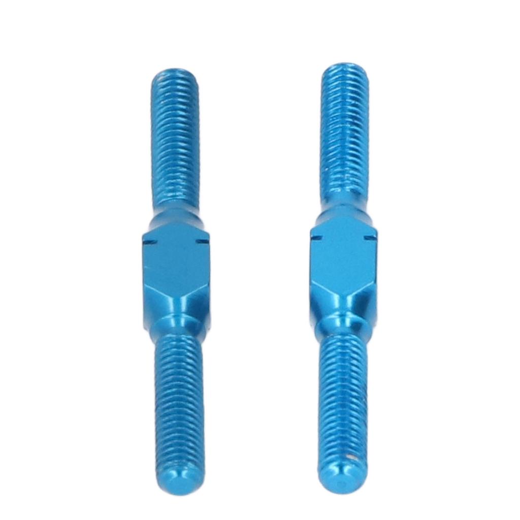 1 Pair RC Turnbuckle Shaft High Strength Lightweight Aluminum Alloy Turnbuckle Shaft for XV02 XV01