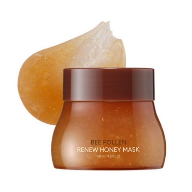 MISSHA Bee Pollen Renew Honey Mask Nourishing Wash Off Mask Deep Hydration Glow Care Korean Skincare 130ml