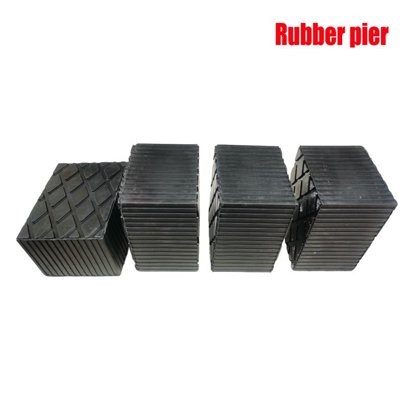 Lift Car Flooring Solid Rubber Mat Lifting Machine Accessories Lift Rubber Jack Pad for Car Lift Rubber Cushion Block 4 Sold by