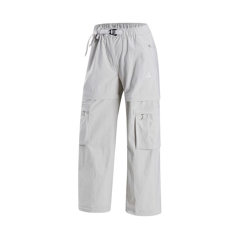 Nike Women s ACG Smith Summit Zip Off Cargo Pants Light Bone FB7884-104 L
