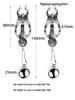 Butterfly Nipple Clamps Heavy Duty - Powerful Clitoris & Breast Stimulation Tools