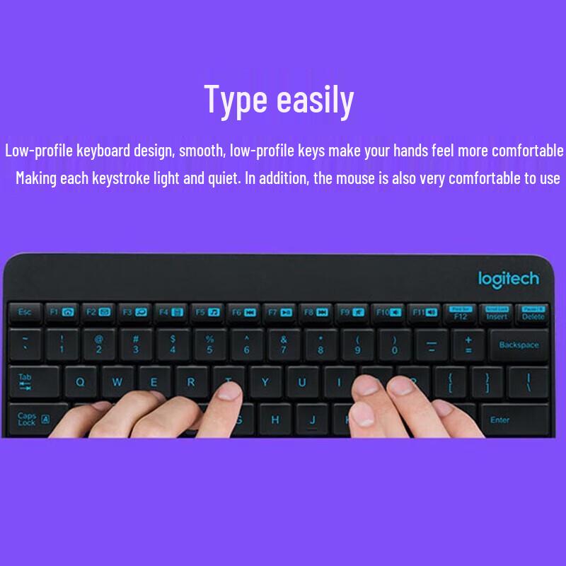 Logitech MK245 Nano Wireless Keyboard and Mouse Combo