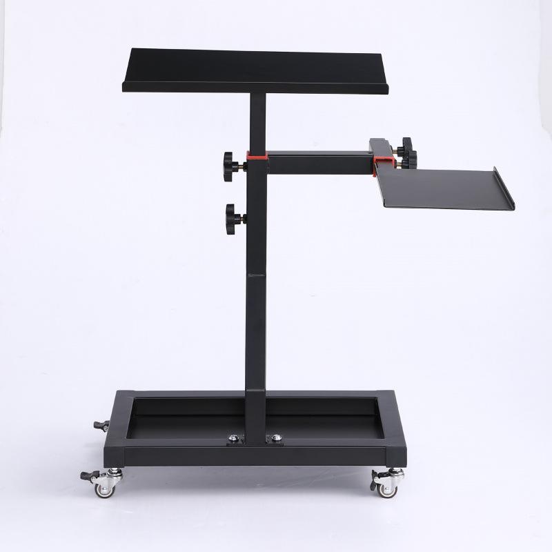 

8VRS Wireless Keyboard & Mouse Stand with Rotating, Movable Floor Bracket for Racing Simulation Games чорний