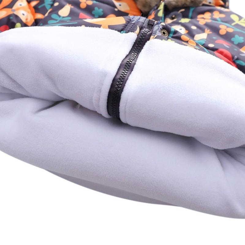 Kids Girls Winter Thick Warm Hooded Long Coat Windbreak Outwear