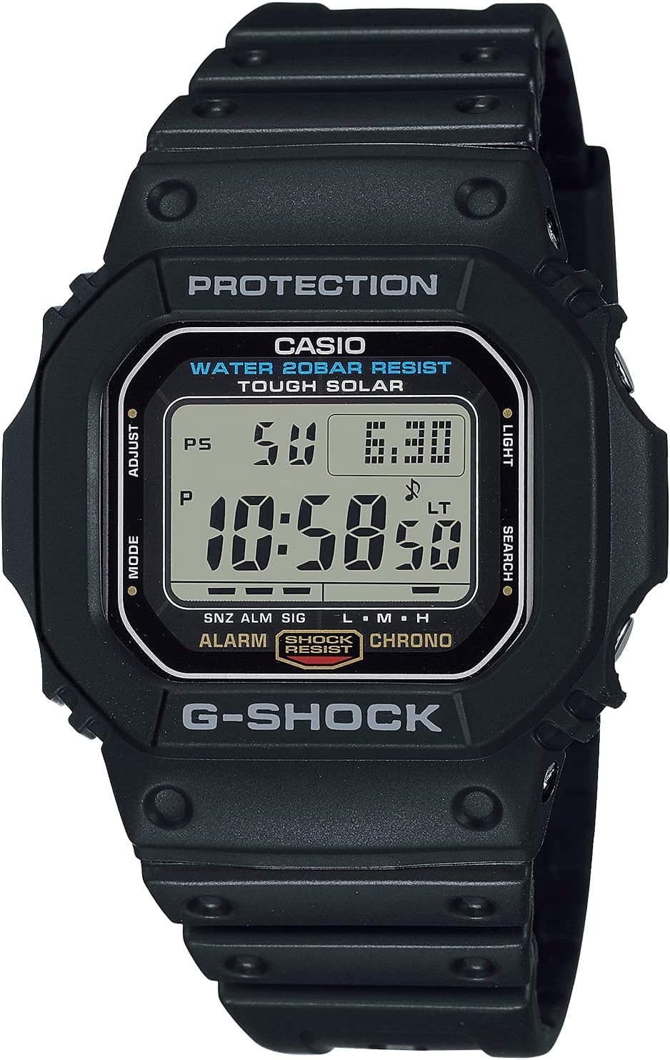 

Casio мужские G-Shock G-5600UE-1JF [G-Shock 20 ATM водонепроницаемые солнечные G-5600 серии] отправлены из Японии