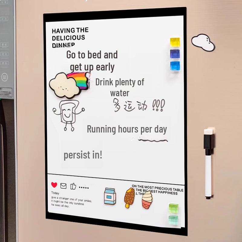 Abwischbare Magnetische Whiteboard Kühlschrank Memo Nachrichtenplaner Aufkleber