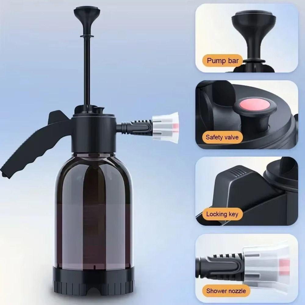 1Pcs Hand-held Watering Can Air Pressure Sprayer Foam Water Bottle Foam Sprayer Car Cleaning Tool