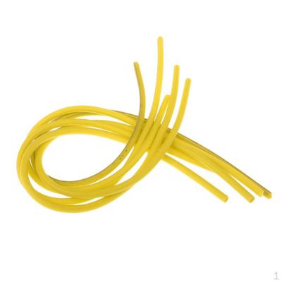 5 Adet 38.5 cm Silikon Sazan Balıkçılık Rig Borular Saç Kuleleri DIY Mücadele