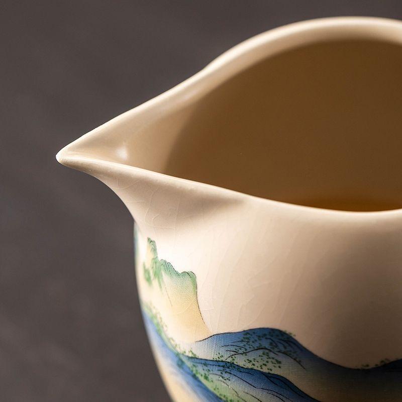 New Ru Kiln Gongfu Tea Pot - Xishi Ceramic Teapot for Brewing