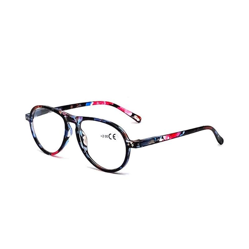 Fashion Colorful Anti-blue Light Reading Glasses Hd Women's Spring Legs Middle-aged And Elderly Reading Reading Glasses 612