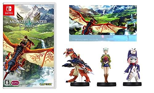 Monster Hunter Stories 2: Wings of Ruin - Switch + [Monster Hunter Stories 2 amiibo 3-piece set] amiibo Ruin Rathalos + amiibo Ena + amiibo Tsukino (A