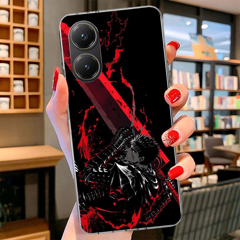 G-Guts B-Berserks Anime Phone Case For Xiaomi Poco F7 Ultra X7 X6 X5 Pro M7 Redmi 15C 15 13C 13 12C 12 10C 10 9A 9C 9T 9 Shell P