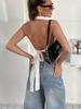 European Retro Distressed Mid-Waist Loose Straight Women's Denim Bermuda Shorts
