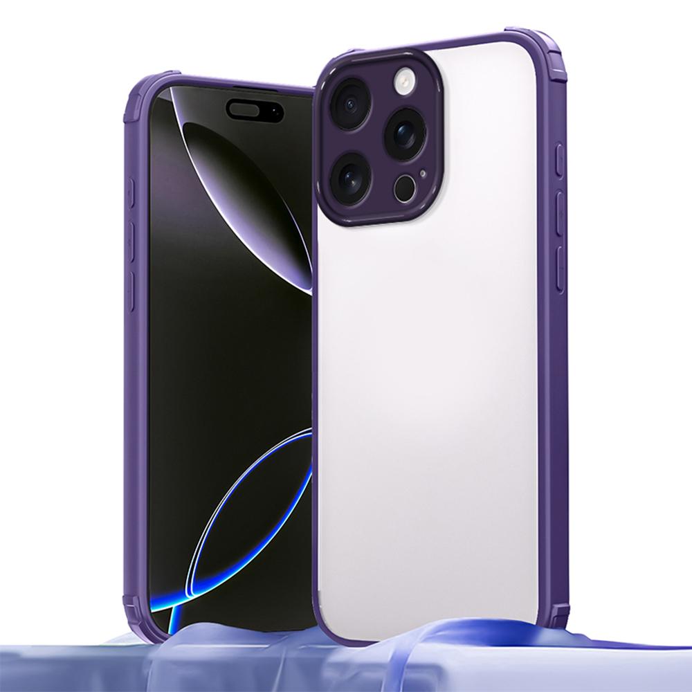 

For iPhone 16 Pro Case Reinforced Corner Shockproof TPU + Acrylic Phone Cover