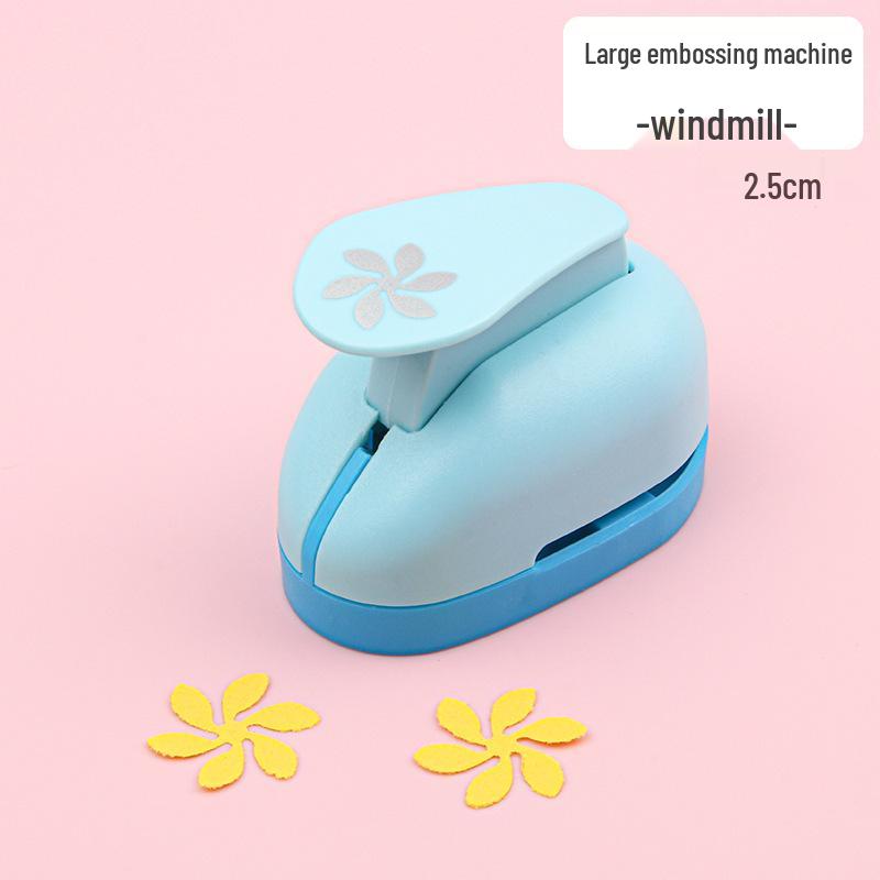 Large Floral Embosser: Creative DIY Educational Toy for Kindergarten Students