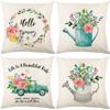 Pillow New Spring Home Decoration Printed Cushion Cover Sofa Cushion Cushion Pillow Cover