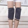 1pc Gray Winter Warm Knee Pads For Women Leg Warmers Men Old People Cold Leg A rthritis Kneepad Knee Support Cycling Ski Running