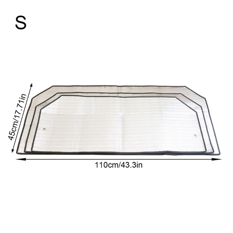 AC Unit Cover Outside Air Conditioner Cover Weatherproof Flame Resistant Guard With Aluminum Layer