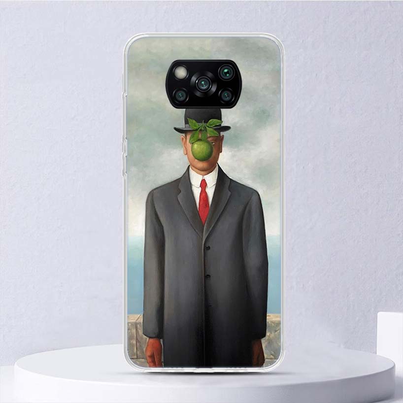 

Rene Magritte Art Soft Case For Xiaomi Poco X7 X6 X5 X4 X3 Nfc F7 Ultra F6 F5 Pro Phone Cover F4 Gt F3 M5S M4 M3 M5 M6 Coque Xiaomi Poco F6 Pro