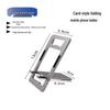 Ultra-Thin Foldable Aluminum Phone and Tablet Stand - Portable, Multi-functional, Universal Holder