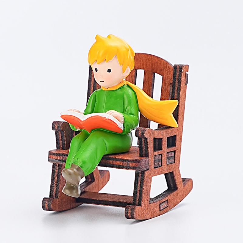 Frog Coffee Rocking Chair Cute Healing Handmade Ornament Home Desktop Adorable DIY Trendy Resin Small Desktop Decoration Craft