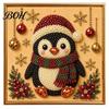 Art with Finished Frame DIY Christmas Faux Pearl Painting Kit Frame, Santa Decorative Wall Making Beads Craft for Adults Beginner, Handmade