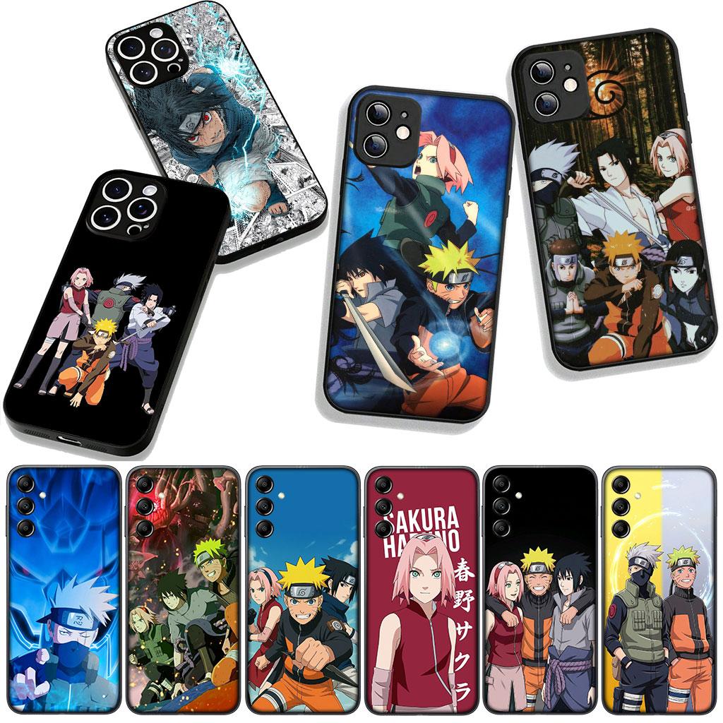 Hülle für Apple iPhone 16 15 14 Plus 13 12 Mini 17 Pro Max + ProMax 16E Air Handyhülle Kakashi Narutos Haruno Sakura Sasuke