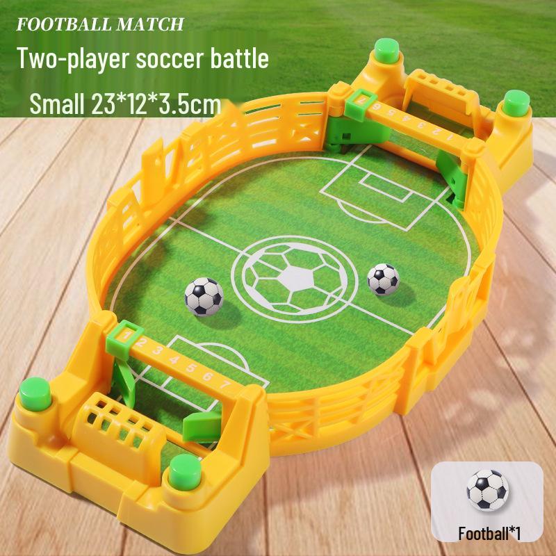 Dual-Player Tabletop Soccer Game for Kids Aged 3-6 - Educational Parent-Child Interaction